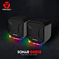 GS202 SONAR Black Parlantes PC - Miniatura 7