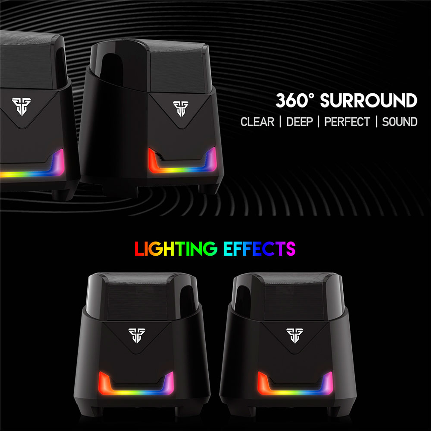 GS205 HELLSCREAM Black Parlantes PC 6