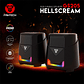 GS205 HELLSCREAM Black Parlantes PC - Miniatura 7