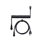 AC701 Grey Cable Rizado USB C a USB A - Miniatura 1