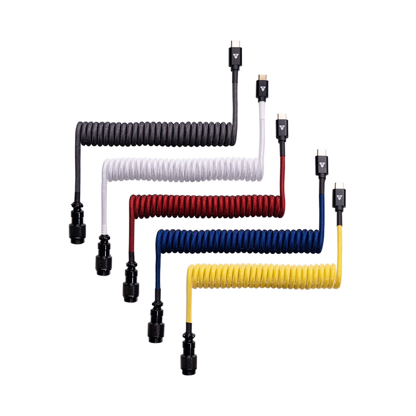 AC701 Red Cable Rizado USB C a USB A 3