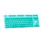 MK856 MAXFIT87 Mint Teclado Mecánico 80% Layout Español - Miniatura 1