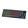 Teclado mecánico inalámbrico MAXFIT67 MK858 Black