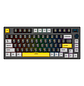 MAXFIT81 RGB Wireless VIBE MK910 Vibrant Utility Teclado Mecánico inalámbrico 80% - Miniatura 1