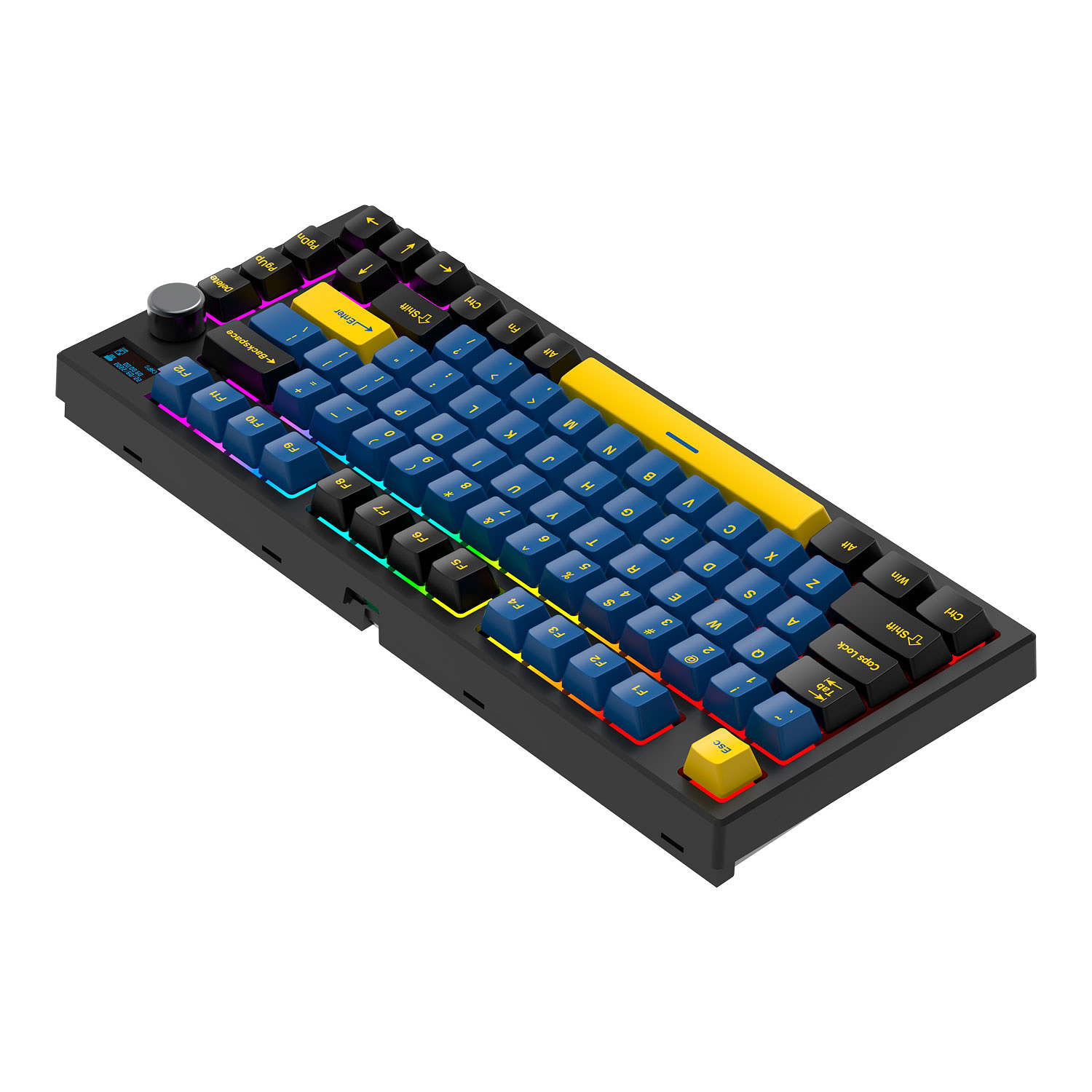 MAXFIT81 RGB Wireless VIBE MK910 Grand Cobalt Teclado Mecánico inalámbrico 80% 2