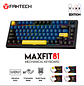 MAXFIT81 RGB Wireless VIBE MK910 Grand Cobalt Teclado Mecánico inalámbrico 80% - Miniatura 12