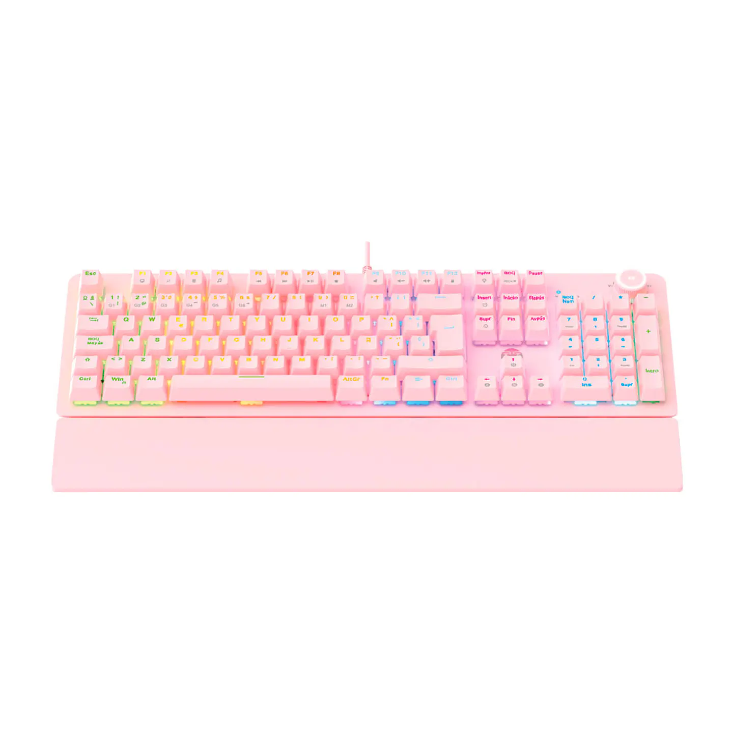 MK853 MAXPOWER Sakura Teclado Mecánico 100% Layout Español 2