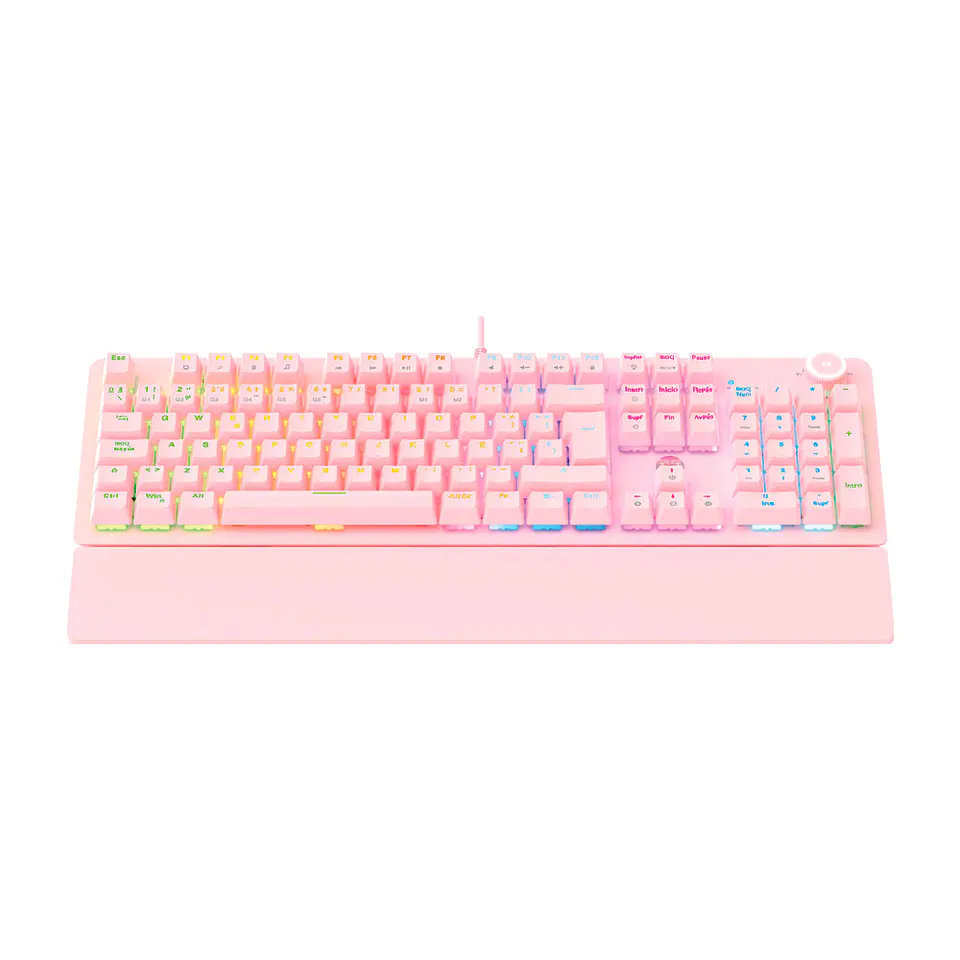 MK853 MAXPOWER Sakura Teclado Mecánico 100% Layout Español 2