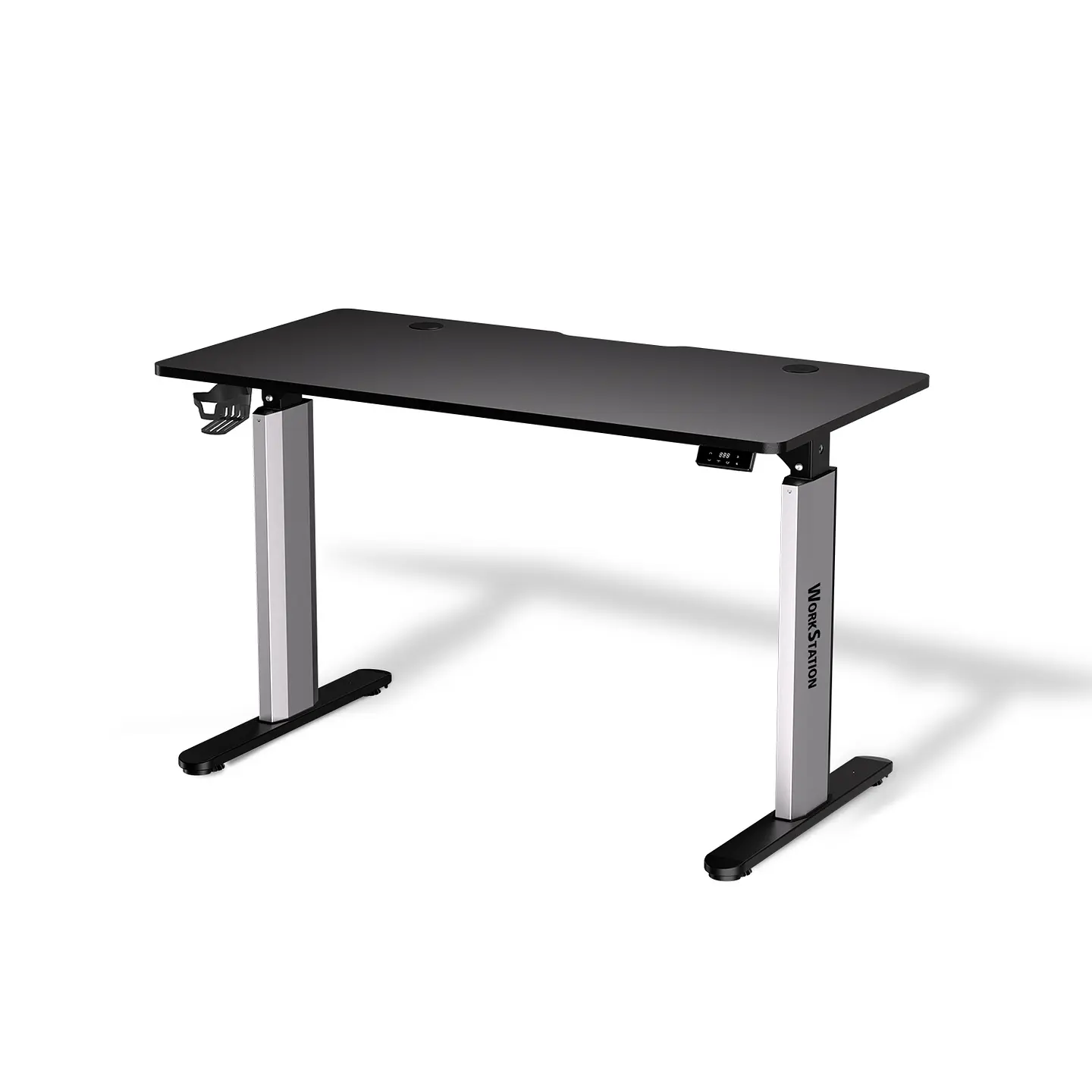 WS414 WORKSTATION Carbon Black Escritorio con Control de Elevación Automática 1