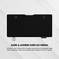 WS414 WORKSTATION Carbon Black Escritorio con Control de Elevación Automática - Miniatura 9