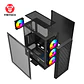 CG83 AERO II Black Gabinete PC + 4 Ventiladores RGB - Miniatura 5