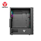CG83 AERO II Black Gabinete PC + 4 Ventiladores RGB - Miniatura 3