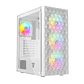 CG83 AERO II White Gabinete PC + 4 Ventiladores RGB - Miniatura 1