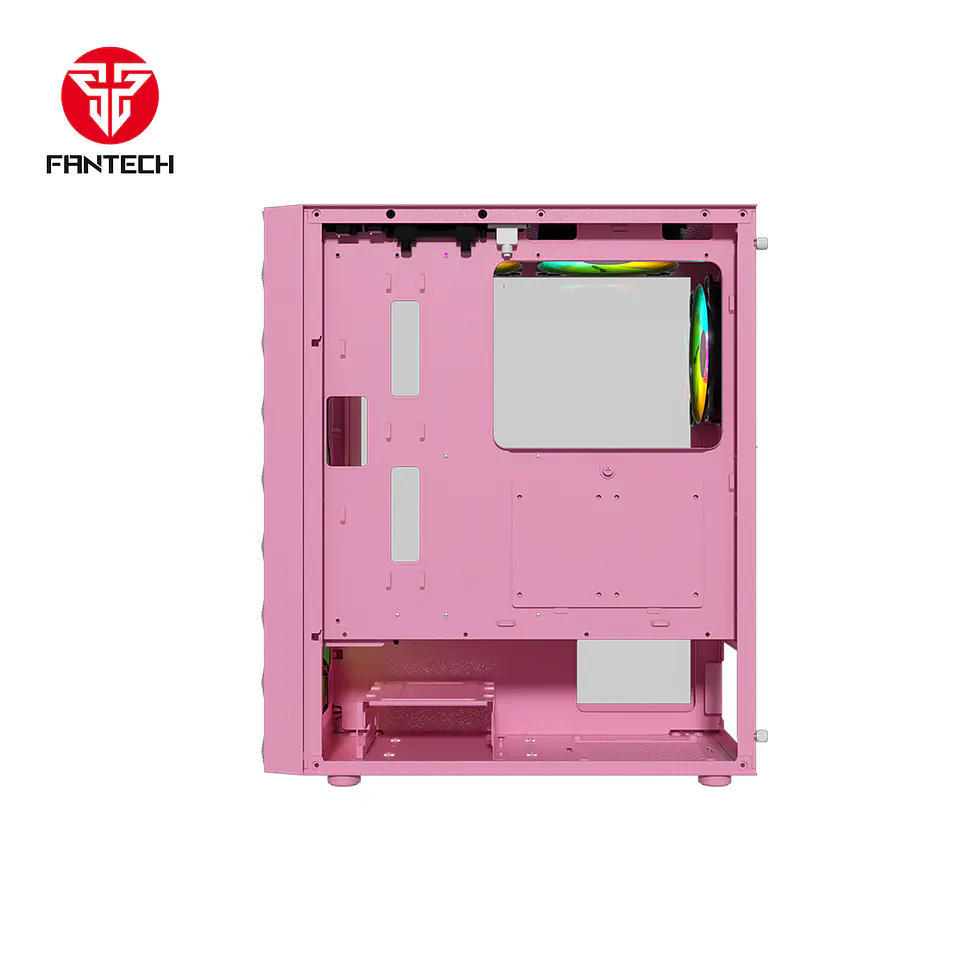 CG83 AERO II Pink Gabinete PC + 4 Ventiladores RGB 2