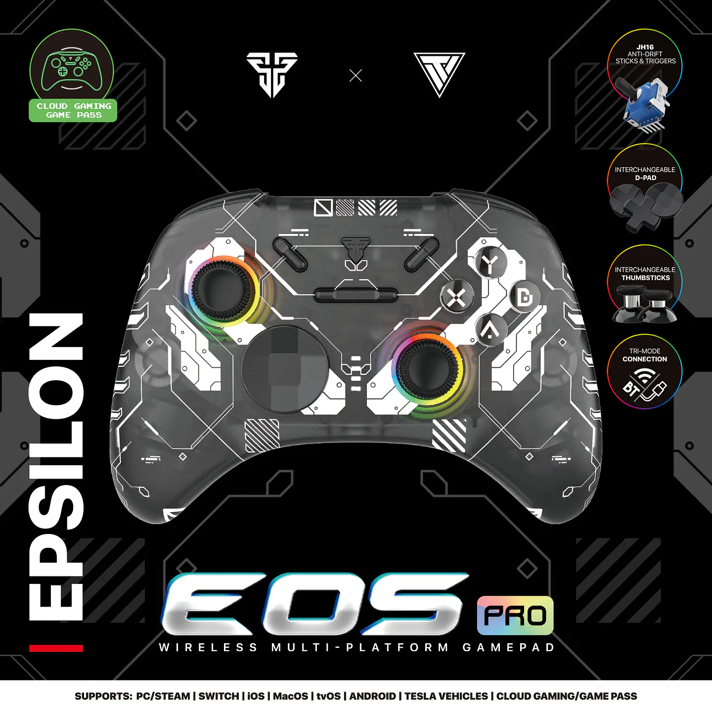 WGP15 EOS PRO Epsilon Control Inalámbrico Multiplataforma PC Nintendo Switch 15