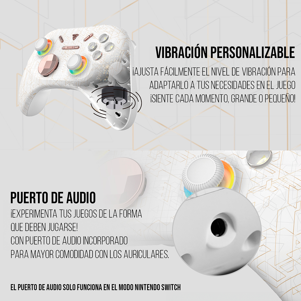 WGP15 EOS PRO Electra Control Inalámbrico Multiplataforma PC Nintendo Switch 11