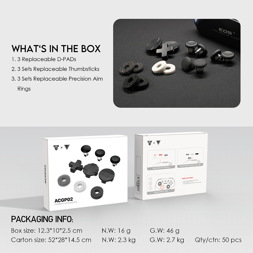 ACGP02 NOVA PRO Black Kit GamePad 7