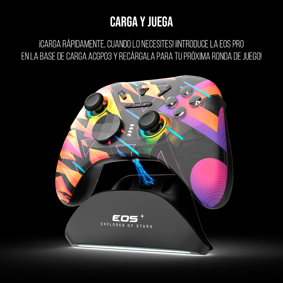 ACGP03 EOS PRO Black Dock de Carga para Control EOS 3