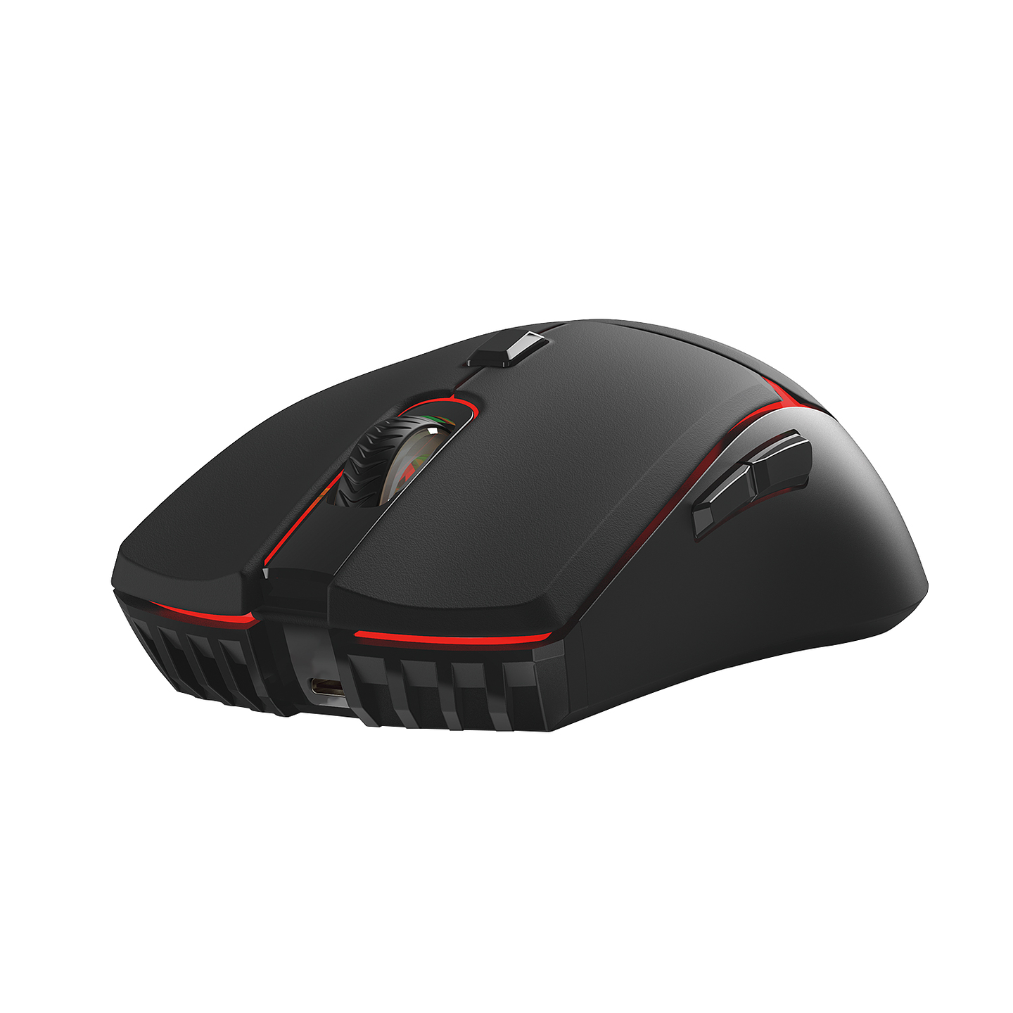 WGC3 CRYPTO Black Gaming Mouse Inalámbrico 10.000 DPI 2
