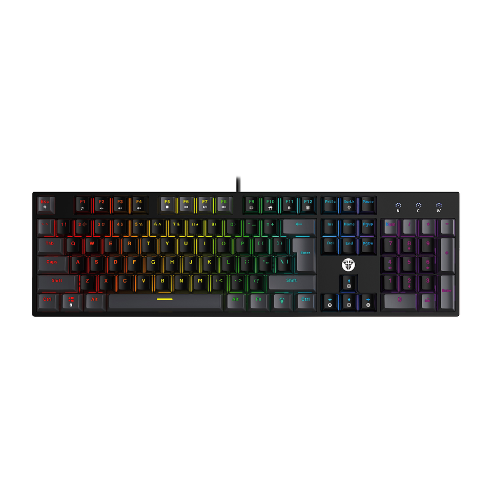 ATOM104 RGB USA MK886V2 Black Teclado Mecánico 100% 1