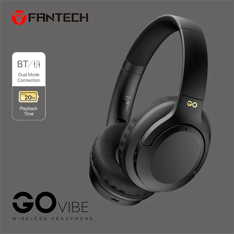 WH05 GO VIBE Black Audífonos Inalámbricos 11