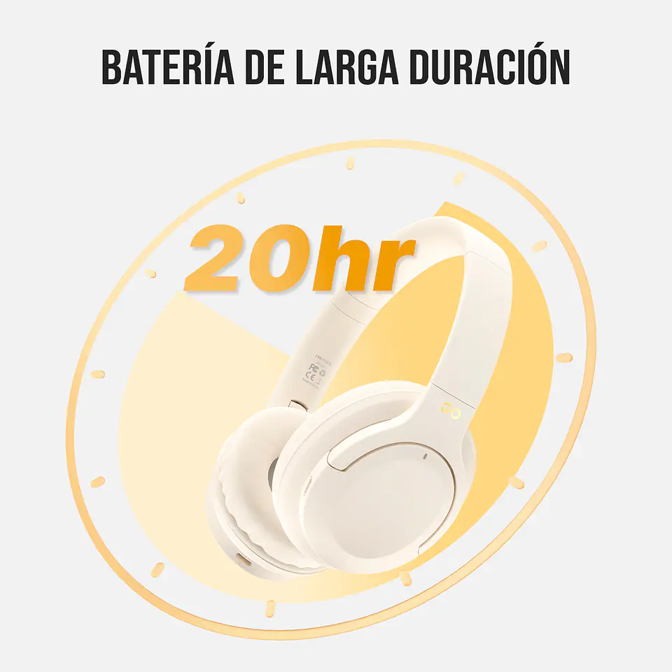 WH05 GO VIBE Beige Audífonos Inalámbricos 9