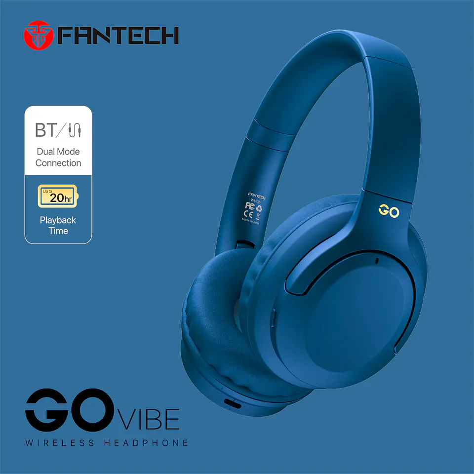 WH05 GO VIBE Blue Audífonos inalámbricos 11