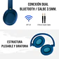 WH05 GO VIBE Blue Audífonos inalámbricos - Miniatura 9