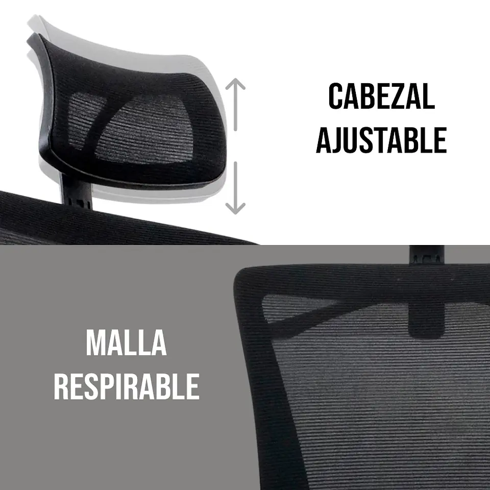 OCA258 Pink Silla ergonómica Oficina 7