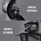 OCA259s Black Silla ergonómica Oficina de Malla con Reposapiés - Miniatura 13