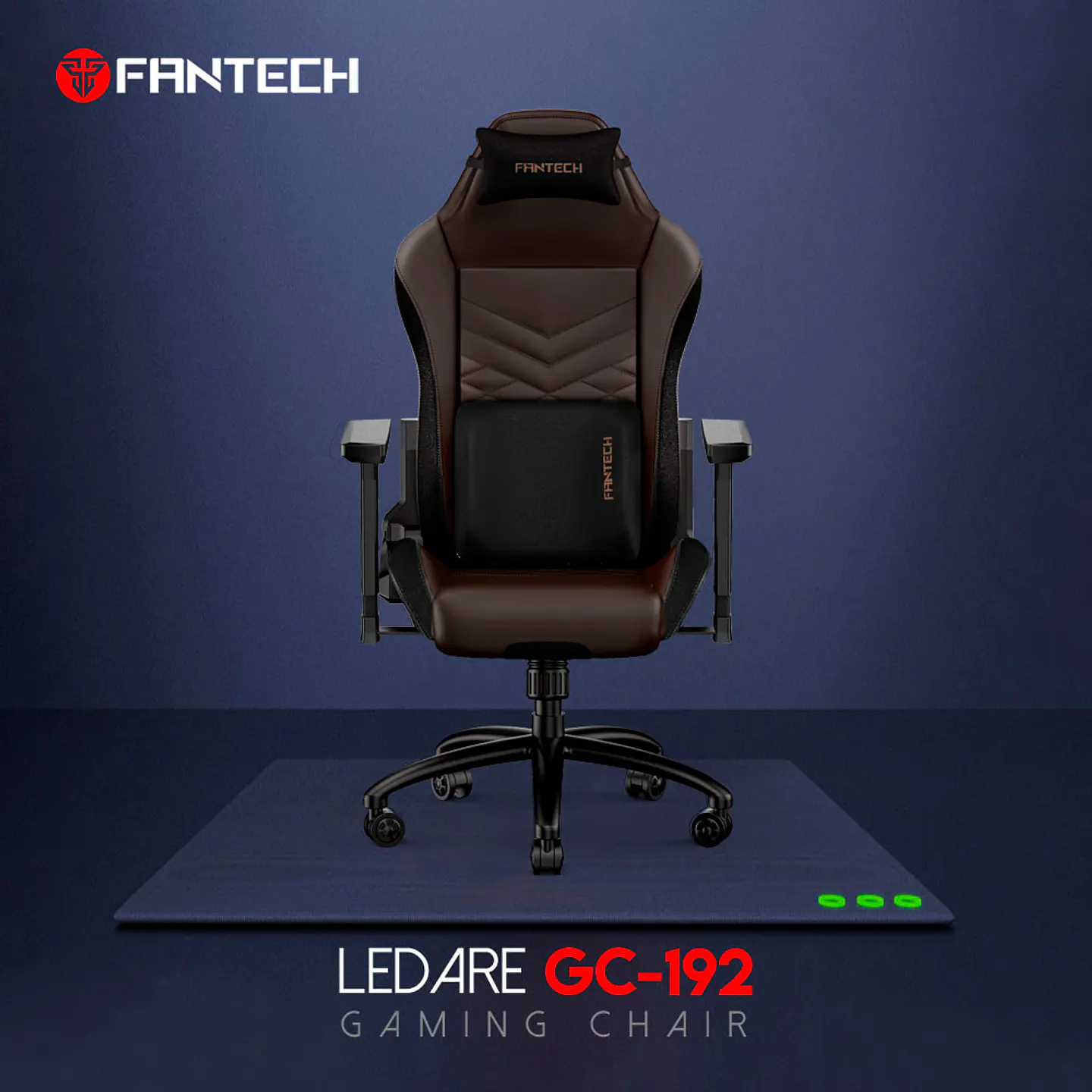 GC192 LEDARE TANK Umber Brown Silla Ergonómica 14