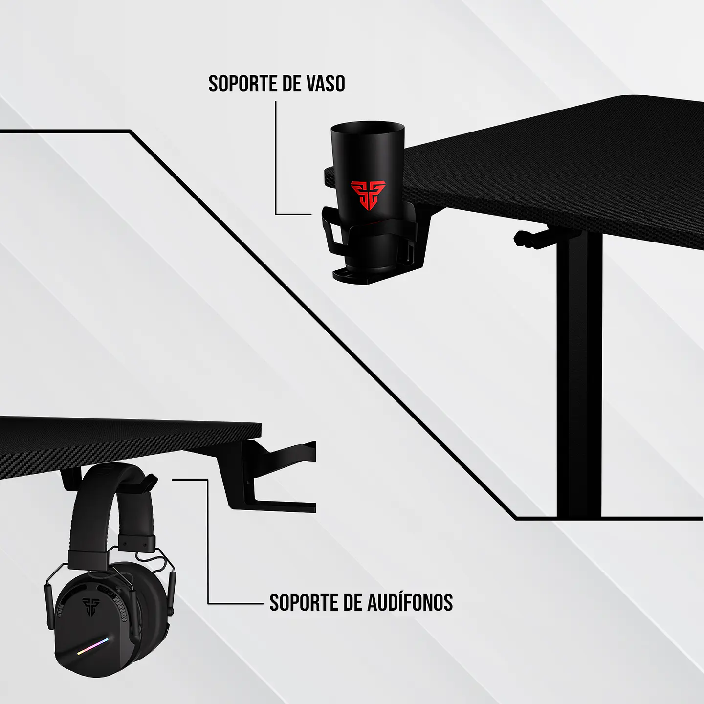 WS311 WORKSTATION Pearl White Escritorio con Control de Elevación Automática 10