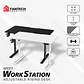 WS311 WORKSTATION Pearl White Escritorio con Control de Elevación Automática - Miniatura 13