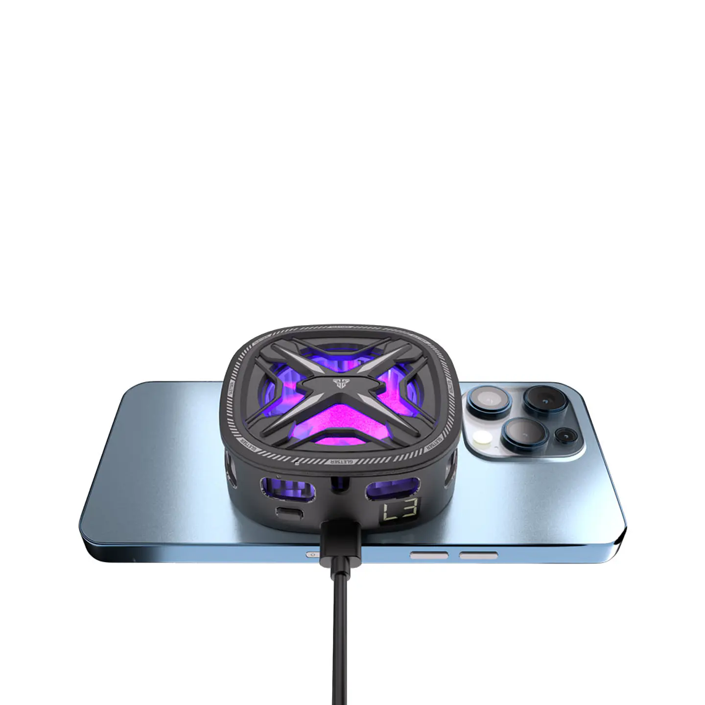 PCM10 GLETSER MAX Black Ventilador inalámbrico de Smartphone Andoid iOS 1