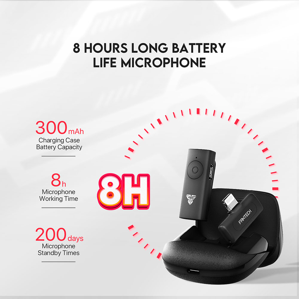 WMV11L LEVIOSA AIR Micrófono Inalámbrico Lavalier Lightning 16