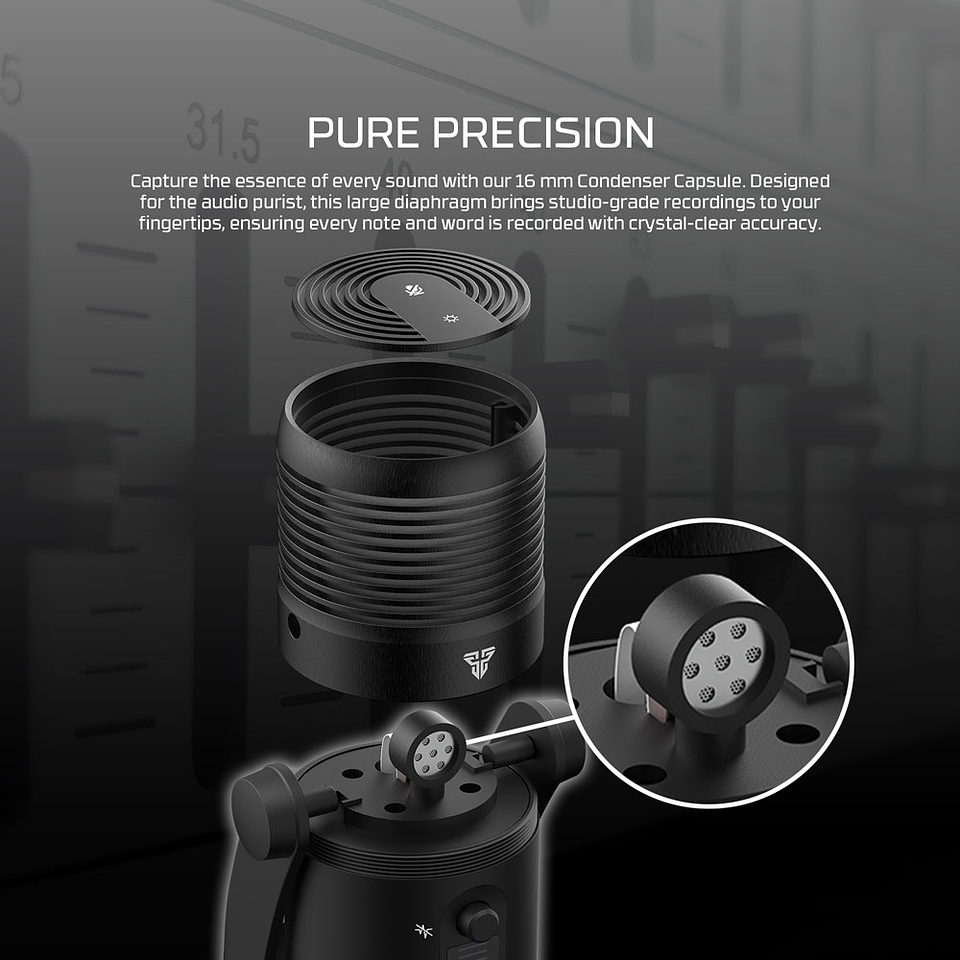 MCX03 LEVIOSA MAX Black Micrófono Cardioide Condensador 11