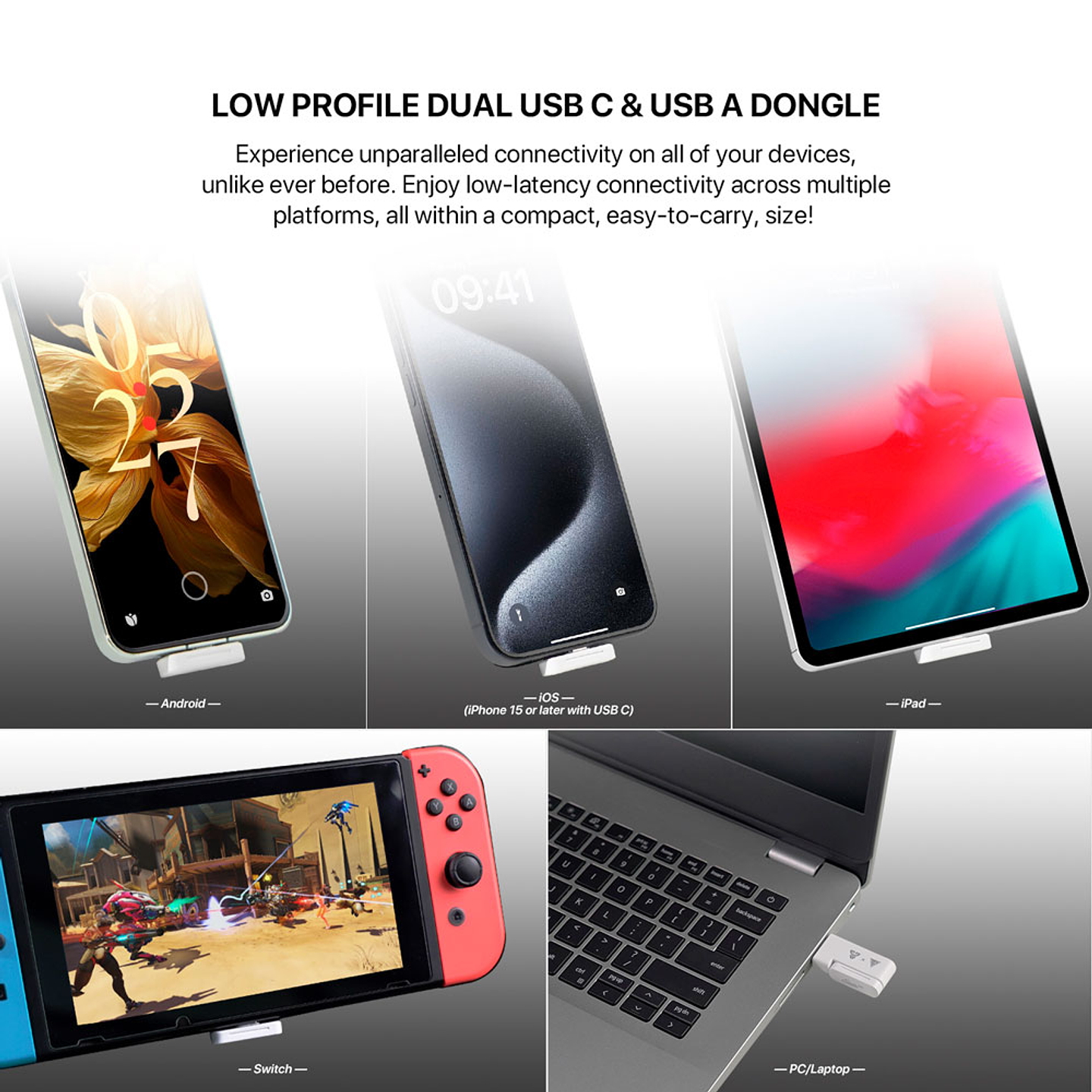 WHG03P STUDIO PRO White Audífonos Inalámbricos 7.1 Virtual 12