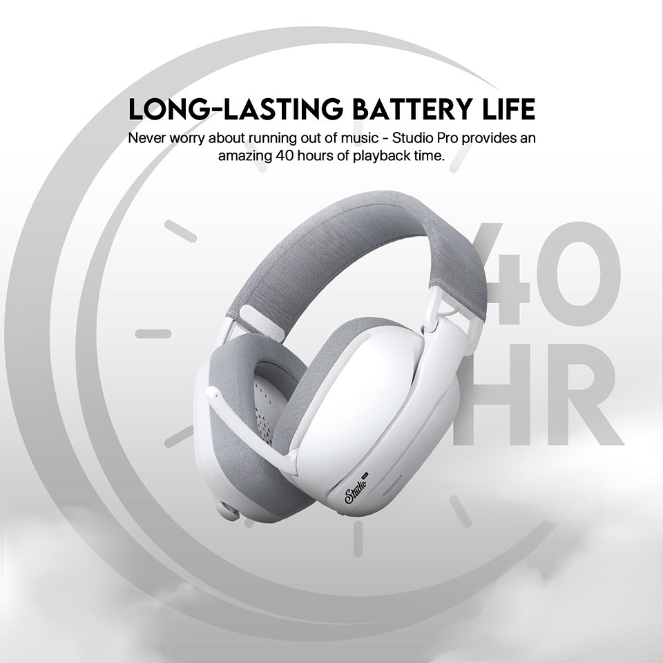 WHG03P STUDIO PRO White Audífonos Inalámbricos 7.1 Virtual 21