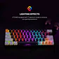 MK874V2 ATOM63 Navy Teclado Mecánico 60% Hot-Swappable Layout USA - Miniatura 9
