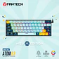 MK874V2 ATOM63 Sky Blue Teclado Mecánico 60% Hot-Swappable Layout USA - Miniatura 3