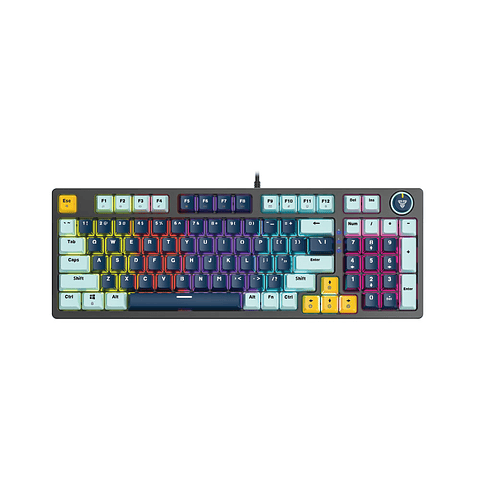 MK890V2 ATOM96 Navy Teclado Mecánico 90% Hot-Swappable Layout USA