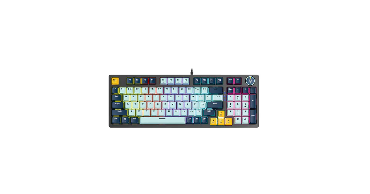 MK890V2 ATOM96 Sky Blue Teclado Mecánico 90% Hot-Swappable L