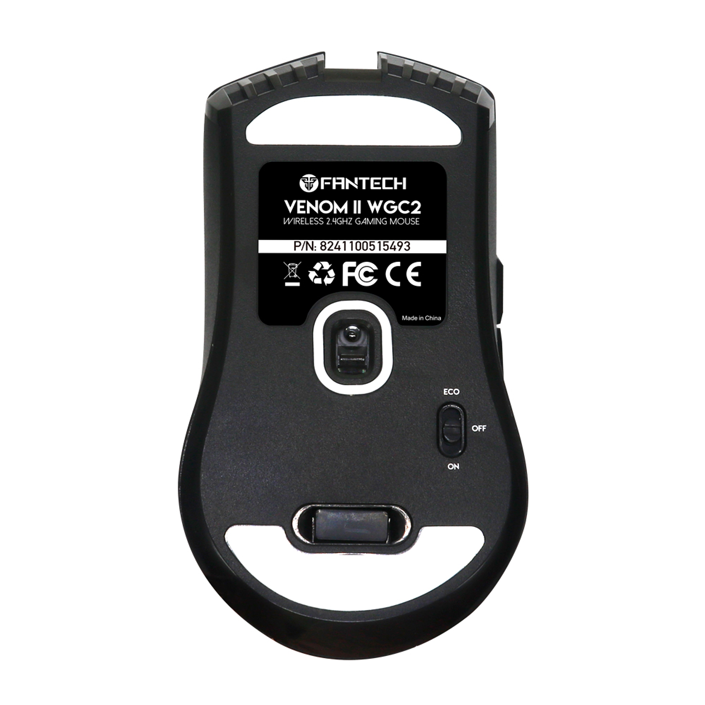 WGC2 VENOM II Black Mouse Inalámbrico 2.400 DPI 2