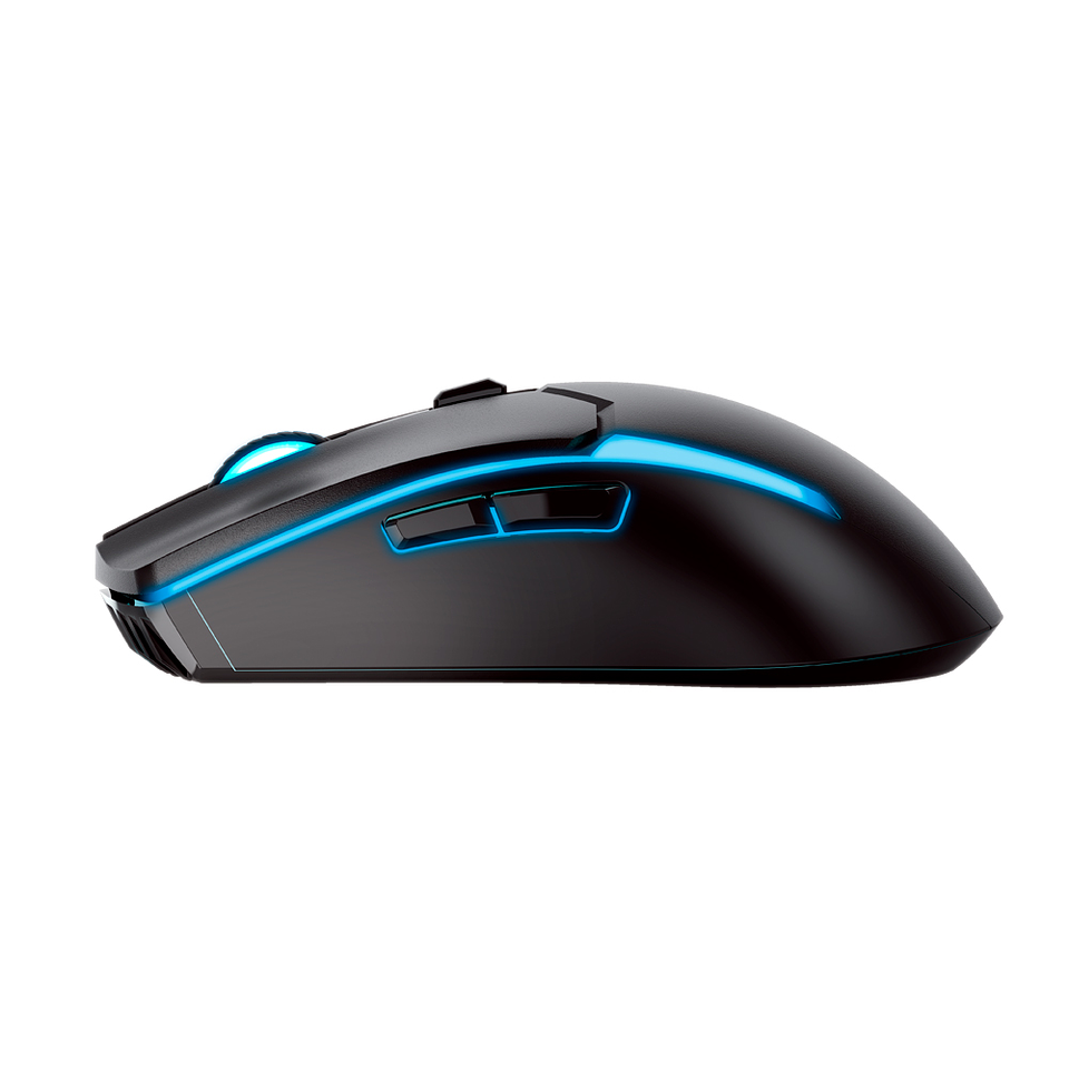 WGC2 VENOM II Black Mouse Inalámbrico 2.400 DPI 3