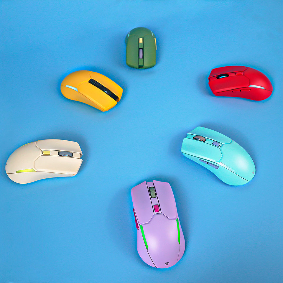 WGC2 VENOM II White Mouse Inalámbrico 2.400 DPI 5