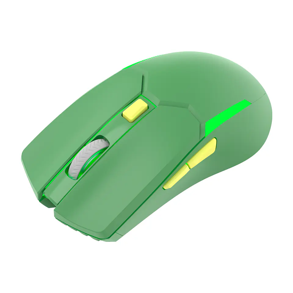 WGC2 VENOM II Green Mouse Inalámbrico 2.400 DPI 3