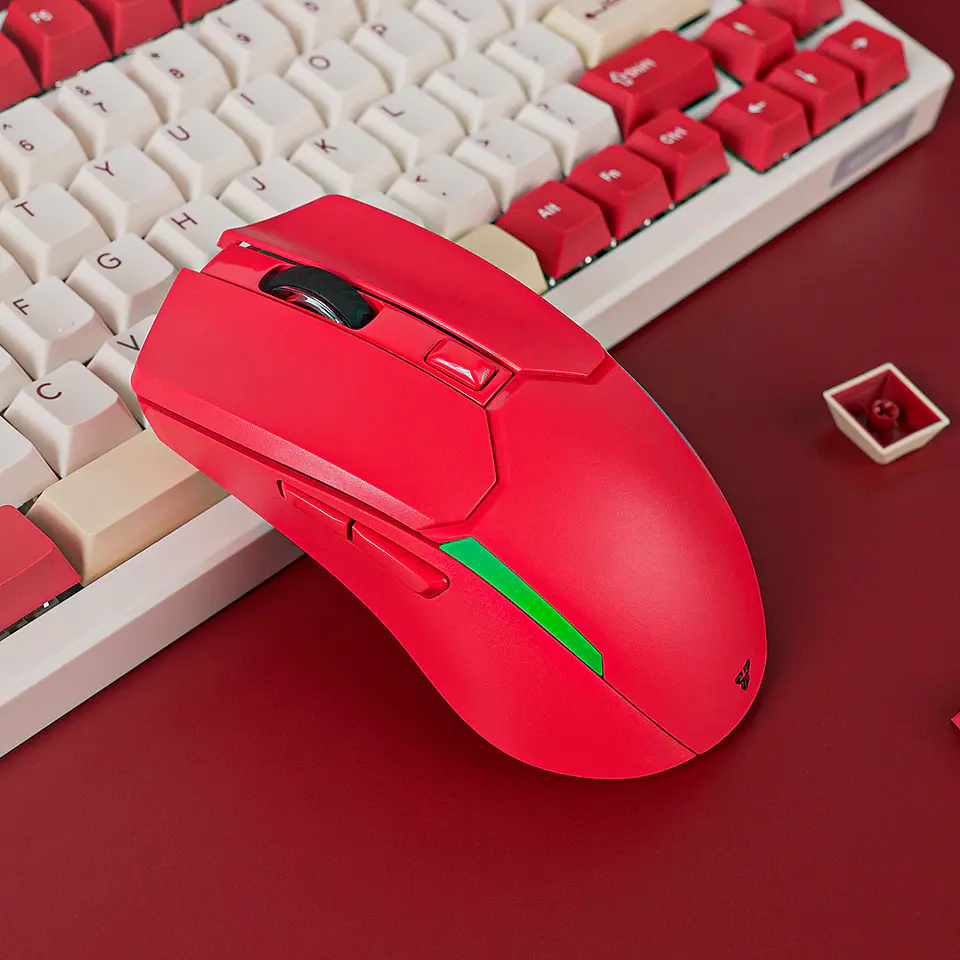 WGC2 VENOM II Red Mouse Inalámbrico 2.400 DPI 5