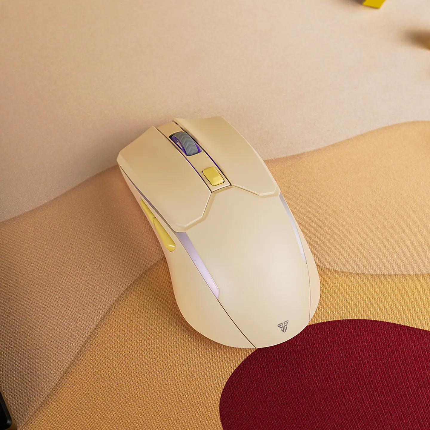 WGC2 VENOM II Beige Mouse Inalámbrico 2.400 DPI 6