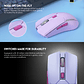 WGC2 VENOM II Purple Mouse Inalámbrico 2.400 DPI - Miniatura 10
