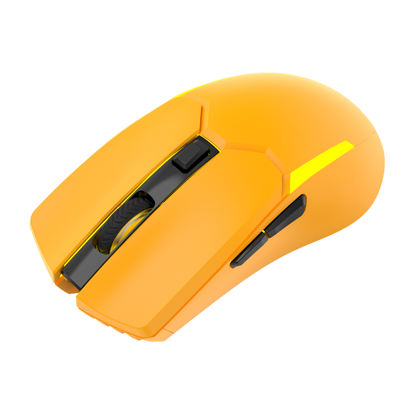 WGC2 VENOM II Yellow Mouse Inalámbrico 2.400 DPI 3